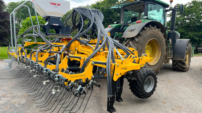 Grange Machinery enters seeding sector with new tine drill