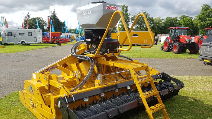 Opico showcases new Alpego Inversa stone burier at Royal Highland Show