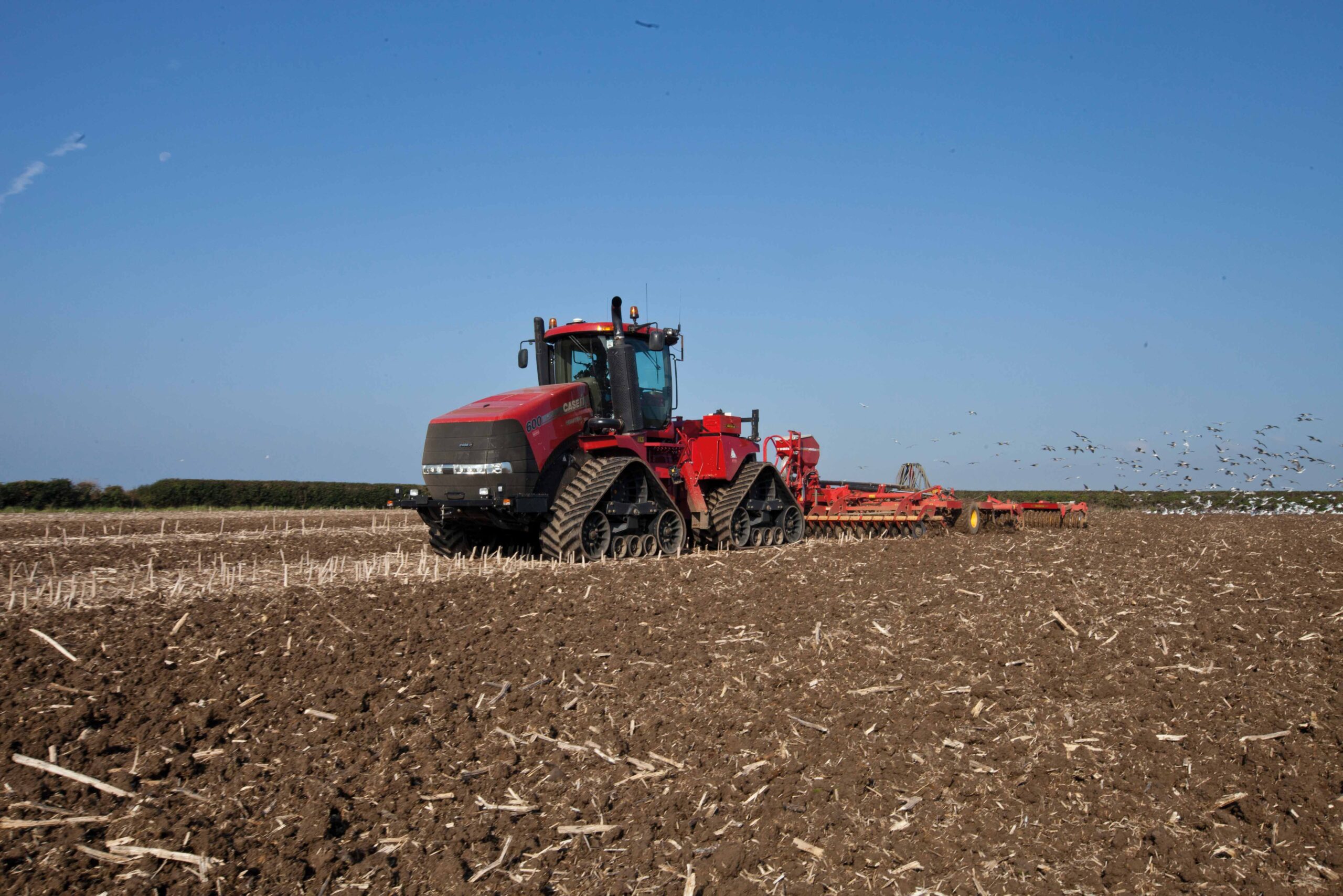 Drill in the field