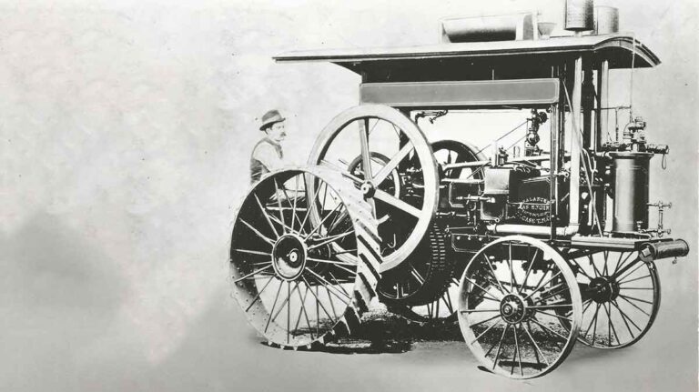 Whatever happened to…the first Case tractor? The 1892 Case tractor