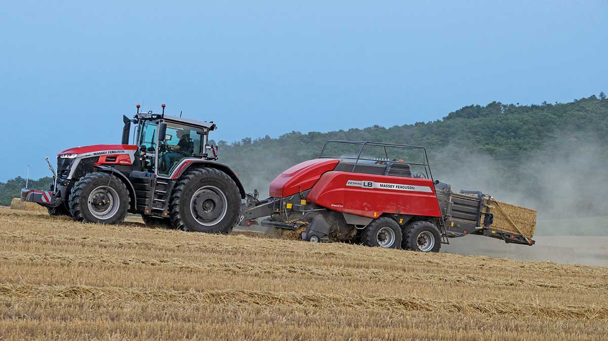 Massey Ferguson baler