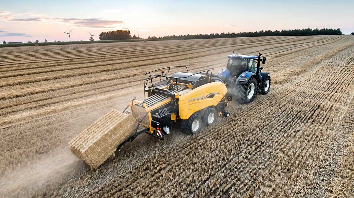 New Holland baler