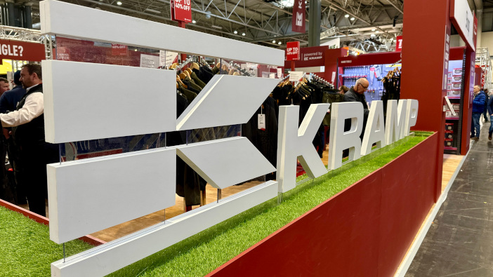 Kramp doubles stand size at Lamma