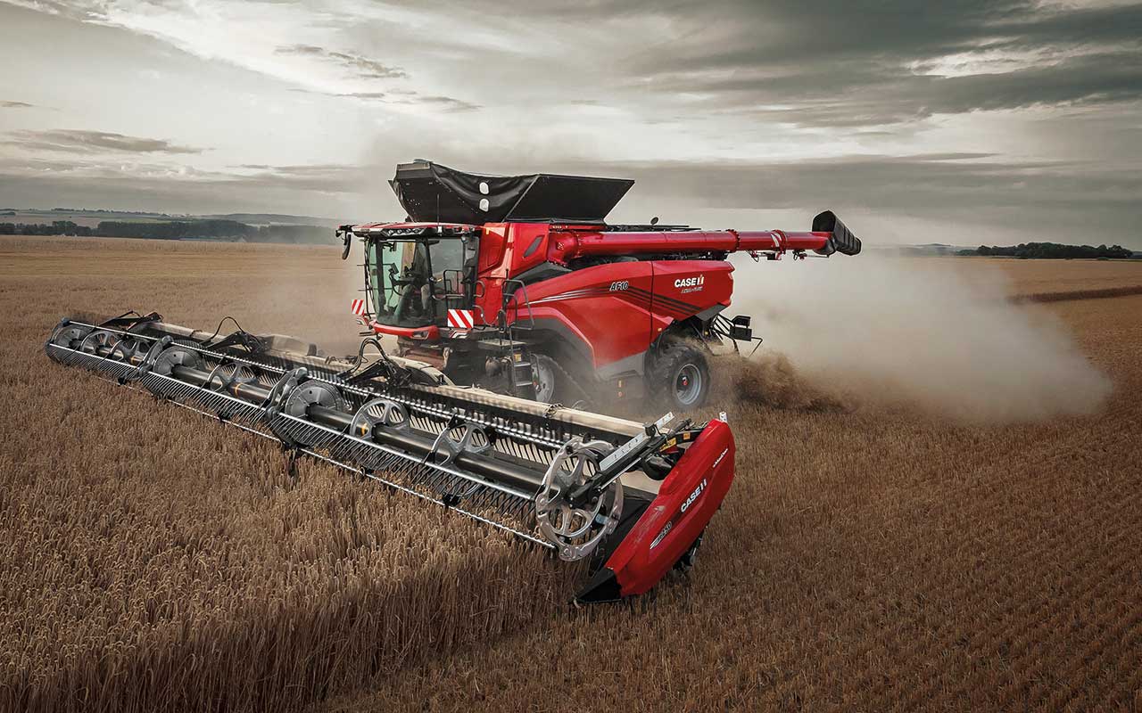 Case IH Axial Flow in field