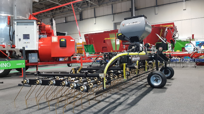 Opico showcases 30th anniversary Hatzenbichler harrow and seeder