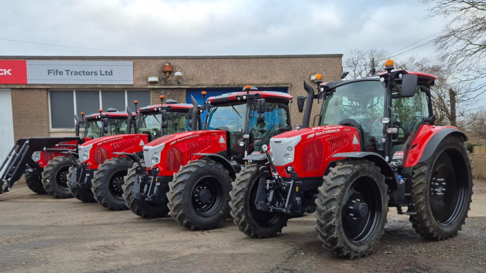Scottish dealer completes sale of eight McCormick tractors