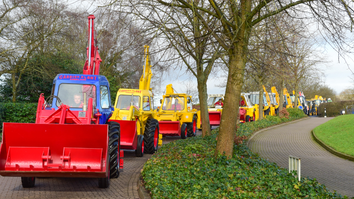 JCB marks one million backhoes