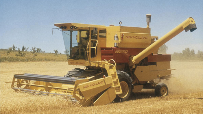 New Holland celebrates half a century of the Twin Rotor combine