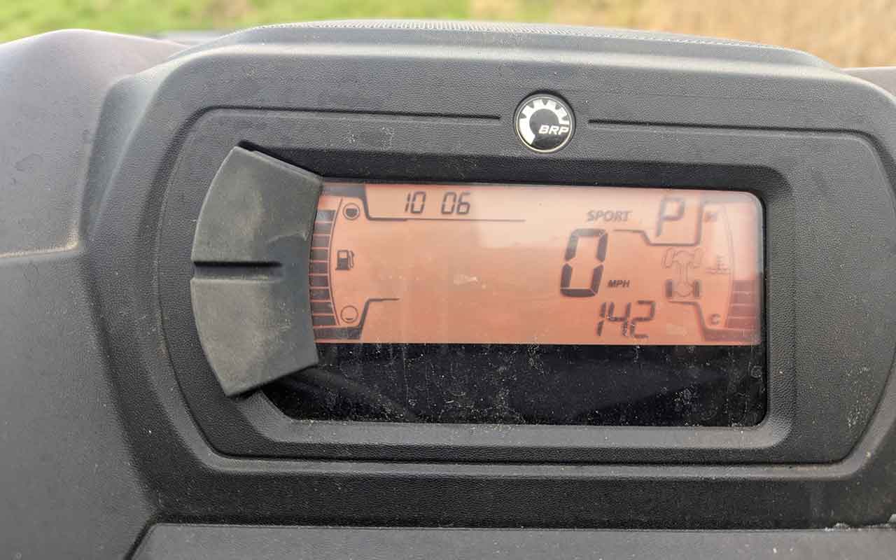 Can Am dash