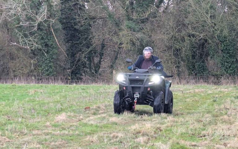 Can-Am updates Outlander quad Can Am in action