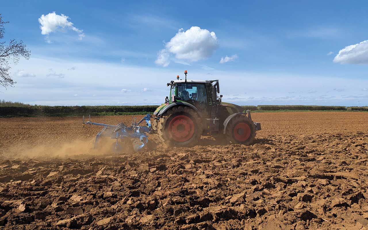 Fendt Vario in the field