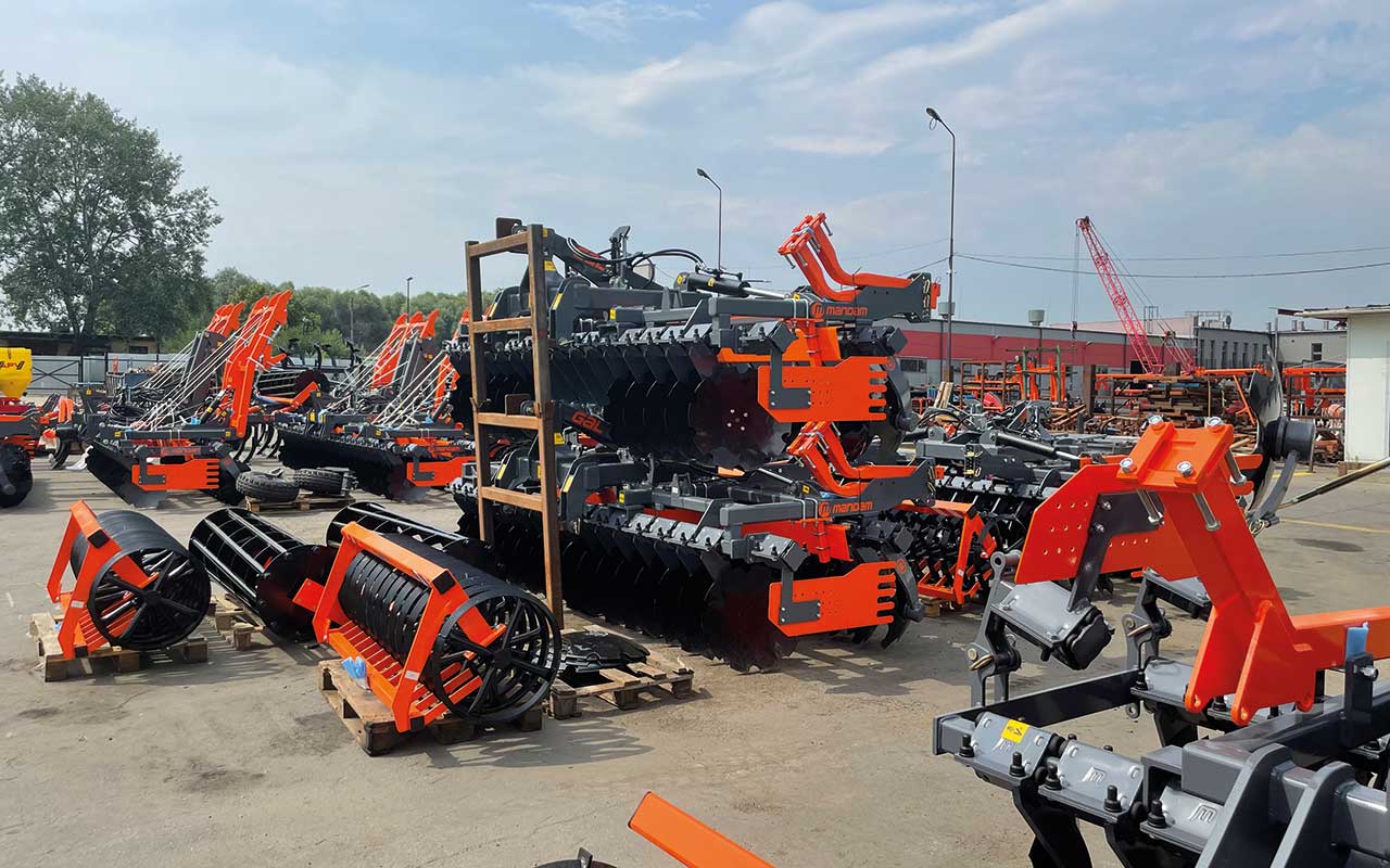 Machines in factory
