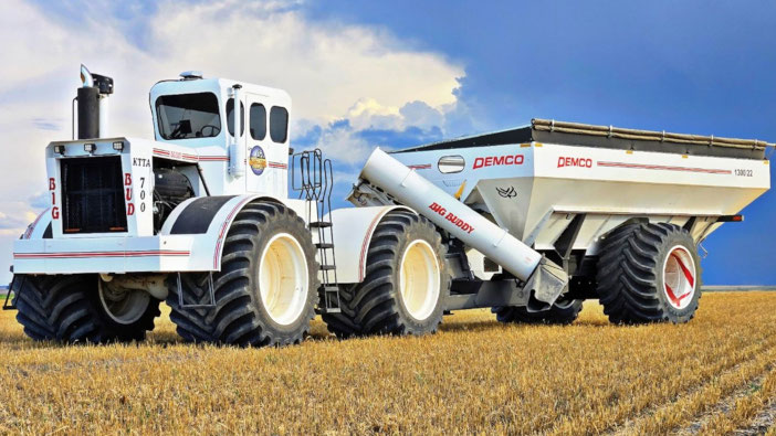 Goodyear makes a big impression on world’s largest tractor