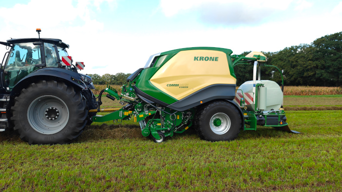 New combi-balers and high-density machines launched by Krone