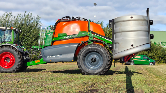 New options for Amazone sprayers