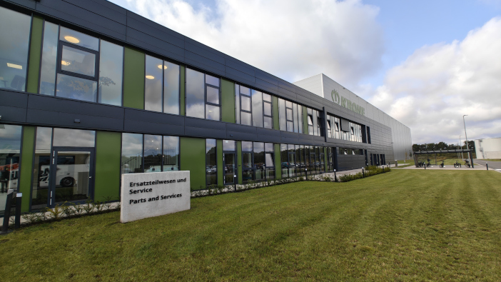 New Krone parts warehouse updates logistics performance