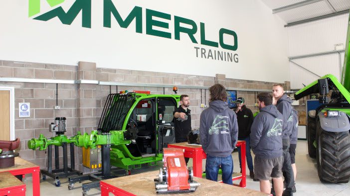 Merlo continues to boost customer and dealer support through on-site training
