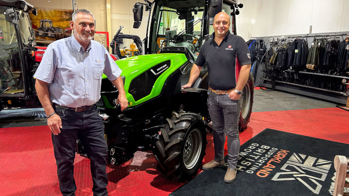 Kirkland UK takes on SDF specialist fruit tractors and VitiBot robots