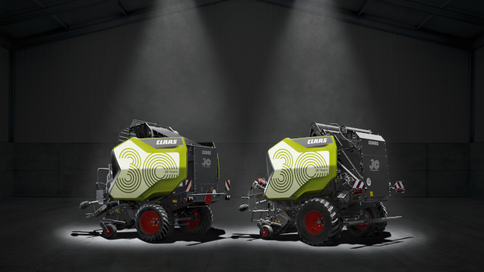Claas celebrates 30 years of variable round balers