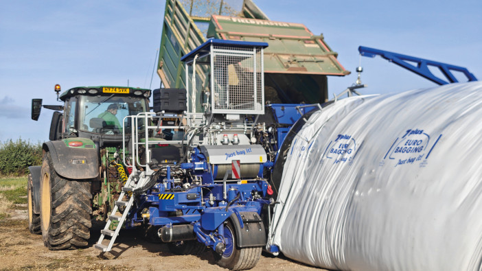 Czech-built silage bagger helps Somerset business